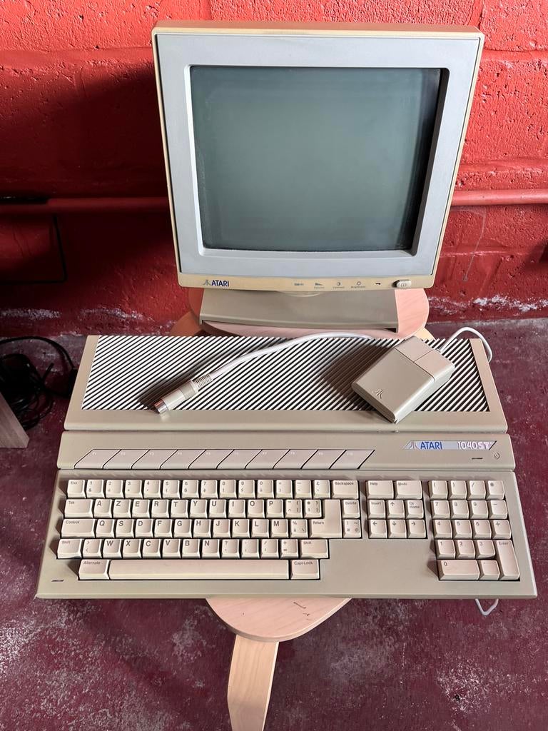 ATARI ste520 2 mega complet et fonctionnel, Enlèvement