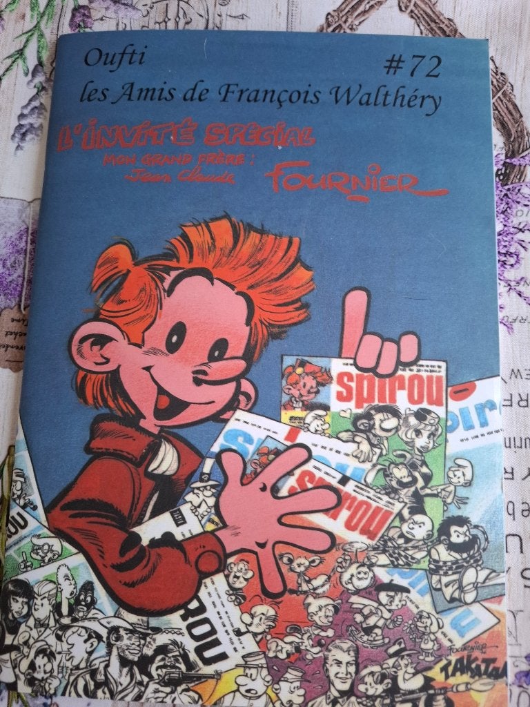 Nspécial spirou Walthéry + carnet Natacha à tirage limité, Enlèvement ou Envoi, Une BD, Comme neuf, Fournier et Walthery