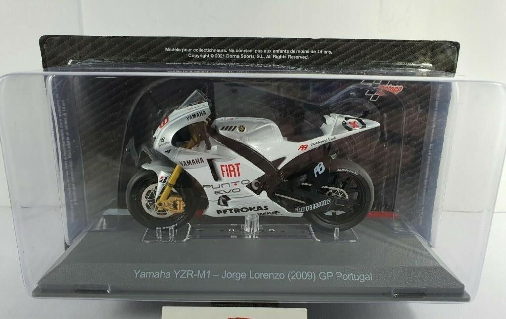 Jorge Lorenzo Yamaha YZR-M1 2009 Portugal 1:18, Ophalen of Verzenden, Nieuw, Motor, Overige merken