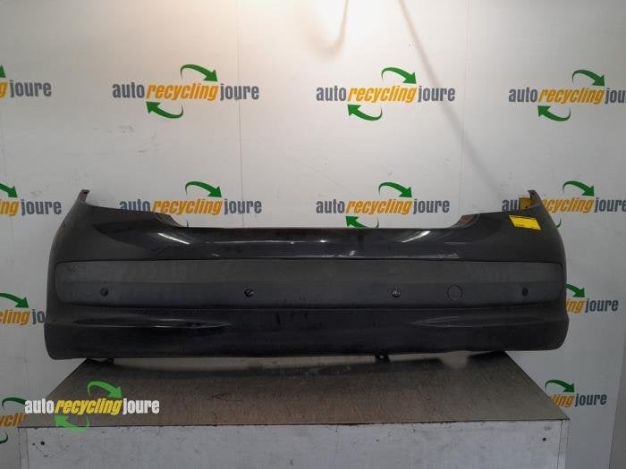 Achterbumper van een Peugeot 207 (EXL), Gebruikt, -, -, Bumper