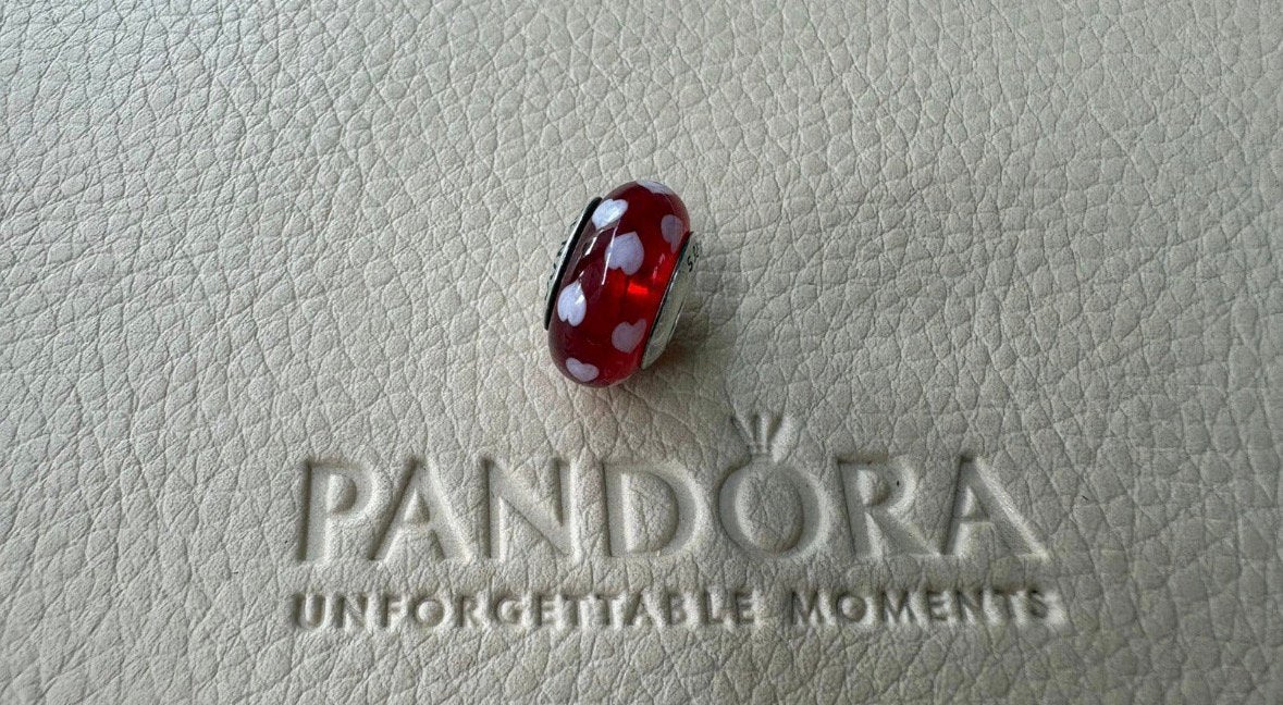 Pandora murano, Pandora, Nieuw, Ophalen of Verzenden, 1 bedel