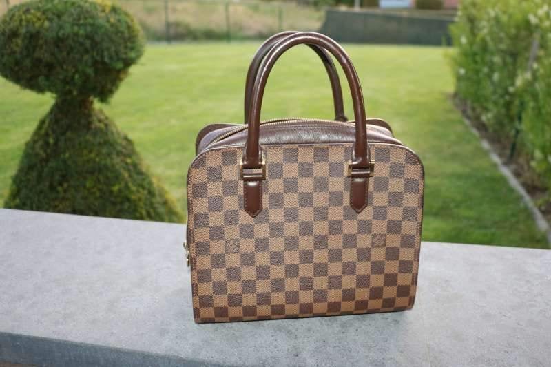 Handtas Louis Vuitton, Ophalen, Gebruikt, Bruin, Handtas