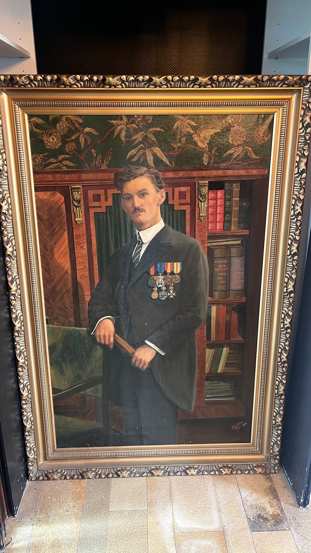 Schilderij Oostende, Antiek en Kunst, Ophalen