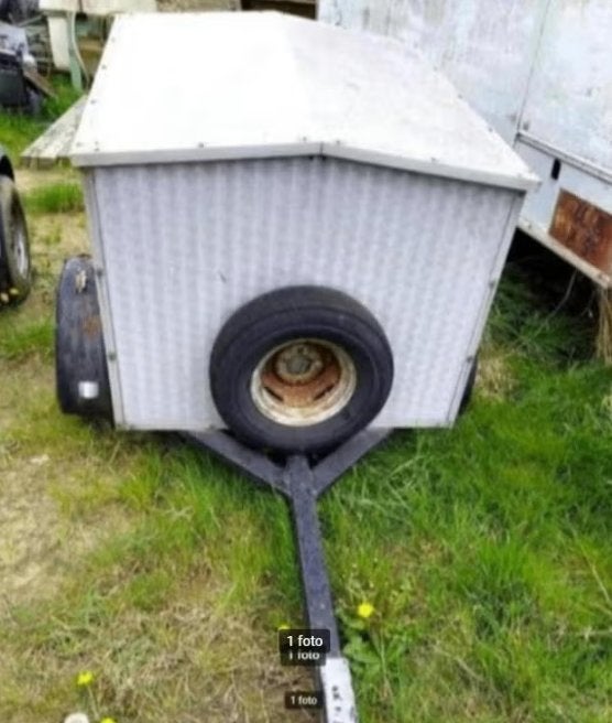 Hondenaanhangwagen voor 2 honden, Ophalen