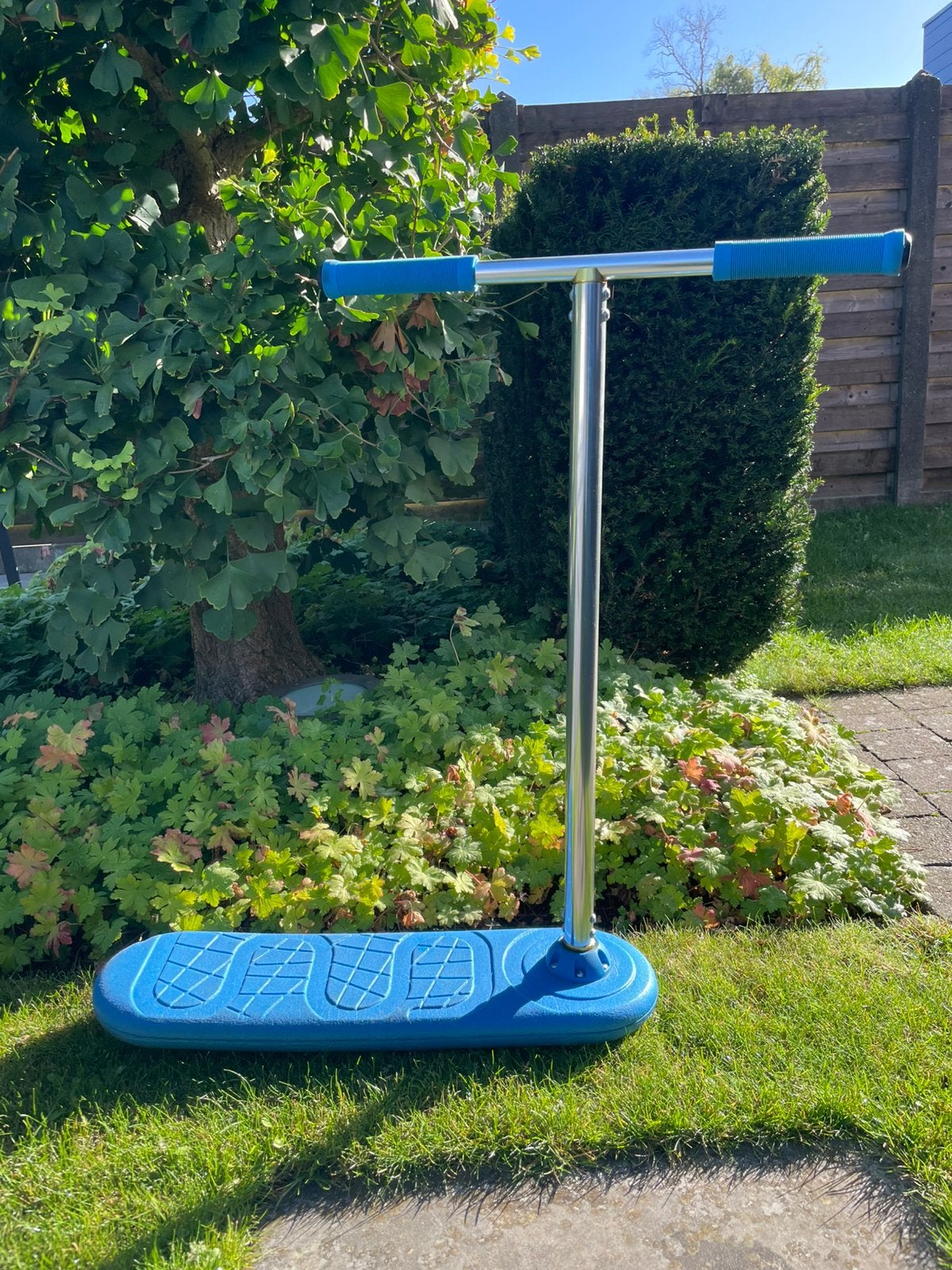 Indo Pro trampoline step blauw +12y, Ophalen, Gebruikt