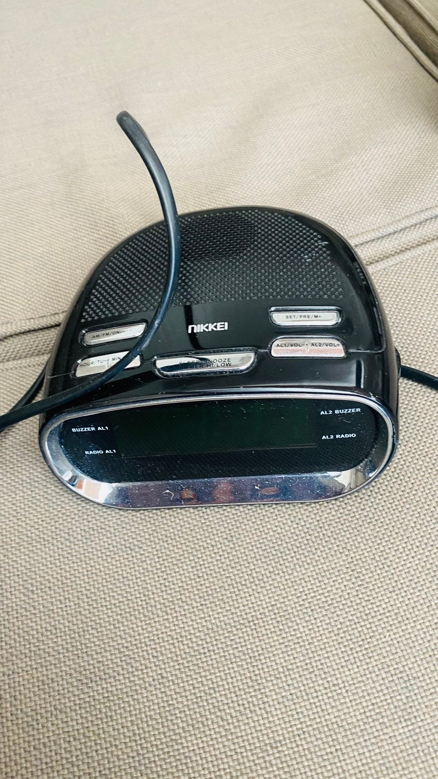 Wekker radio, Elektronische apparatuur, Wekkers, Ophalen, Zo goed als nieuw