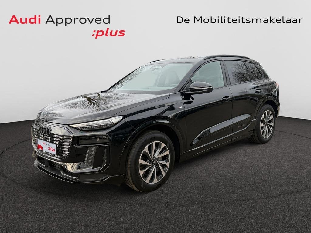 Audi Q6 e-tron Q6 e-Tron 100 kWh 55 Quattro S line, Automaat, Overige modellen, Zwart, Elektrisch