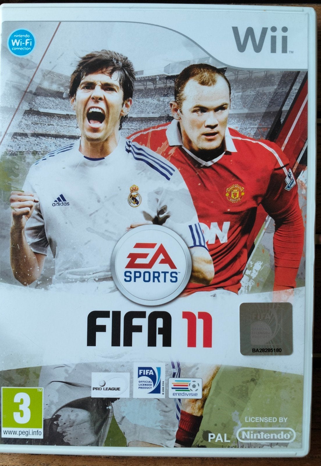 FIFA 11, Wii, Enlèvement, Sport, À partir de 3 ans