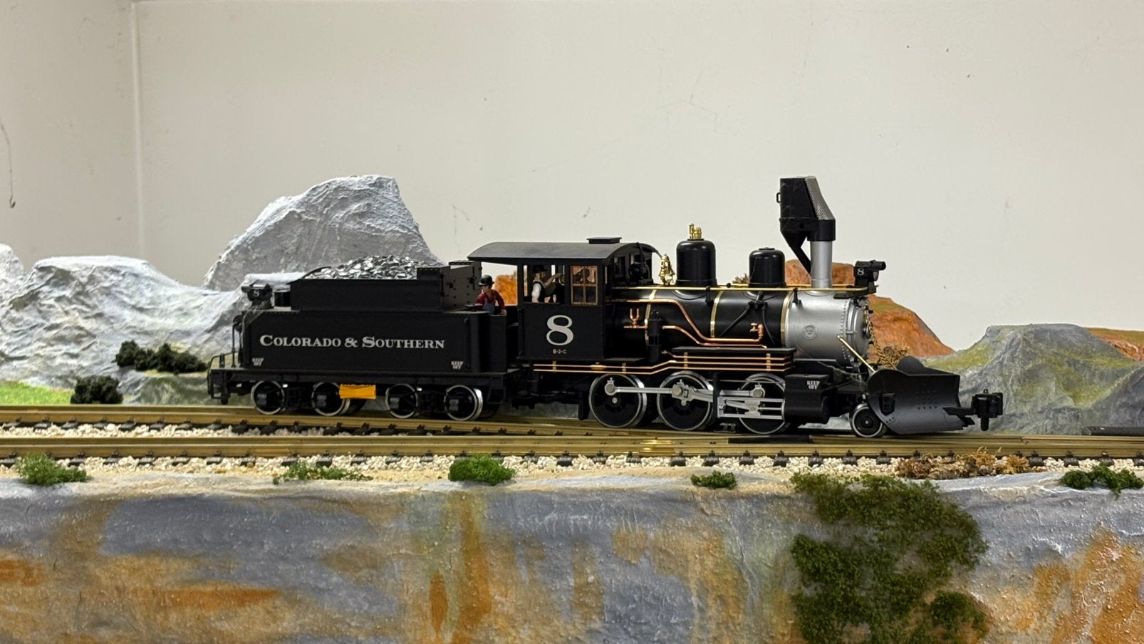 Locomotive avec reserve charbon - Echelle G, Hobby en Vrije tijd, Modeltreinen | Overige schalen, Ophalen, Zo goed als nieuw, LGB