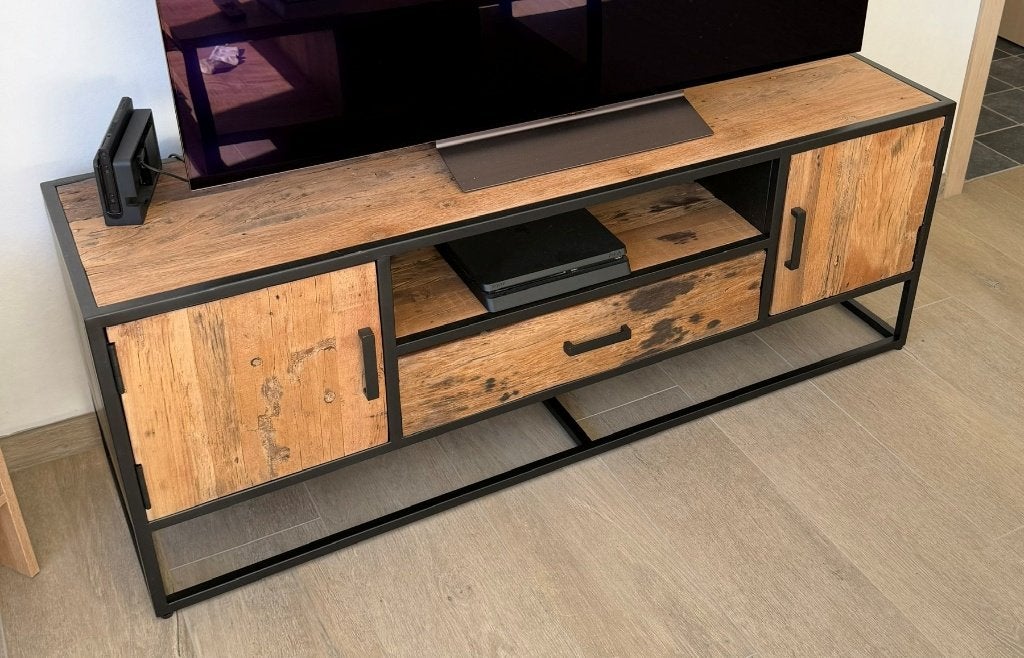 Meuble TV à vendre, Maison & Meubles, 25 à 50 cm, Moins de 100 cm, Comme neuf, Enlèvement
