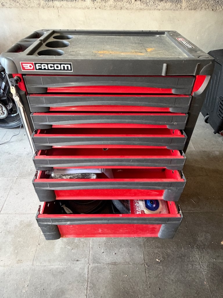 FACOM Jet XL ladekast, Ophalen, Facom