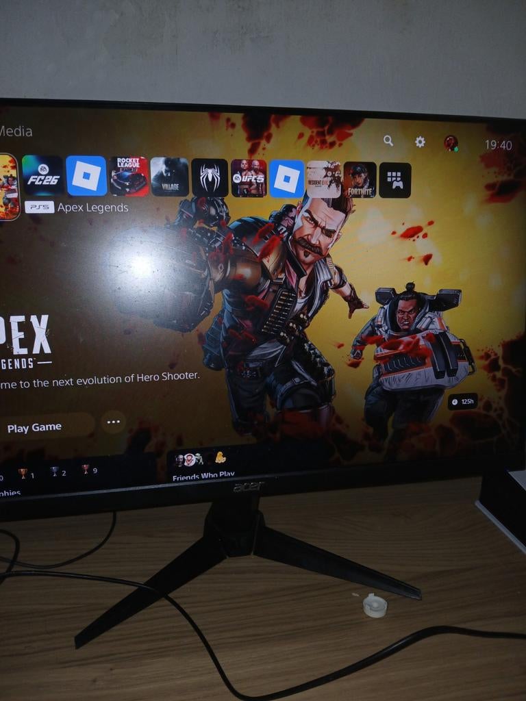 120hz 1440p monitor, Ophalen of Verzenden, Zo goed als nieuw