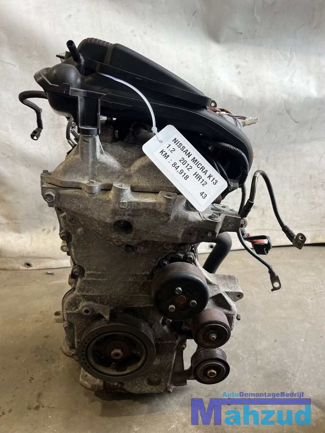 NISSAN MICRA 4 K13 1.2 HR12 Motorblok motor 2009-2016, Info@fabrikant.eu, Fabrikantstraat 1
1000 AA  Amsterdam, NL, Nissan, Fabrikant BV