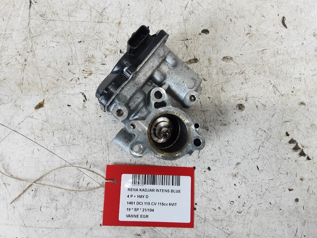 VANNE EGR Renault Kadjar (RFEH) (01-2015/-) (147100361R), Renault, Utilisé, Peter-Huppertz-Straße 5
51063  Köln, DE, Dialog.deutschland@renault.de