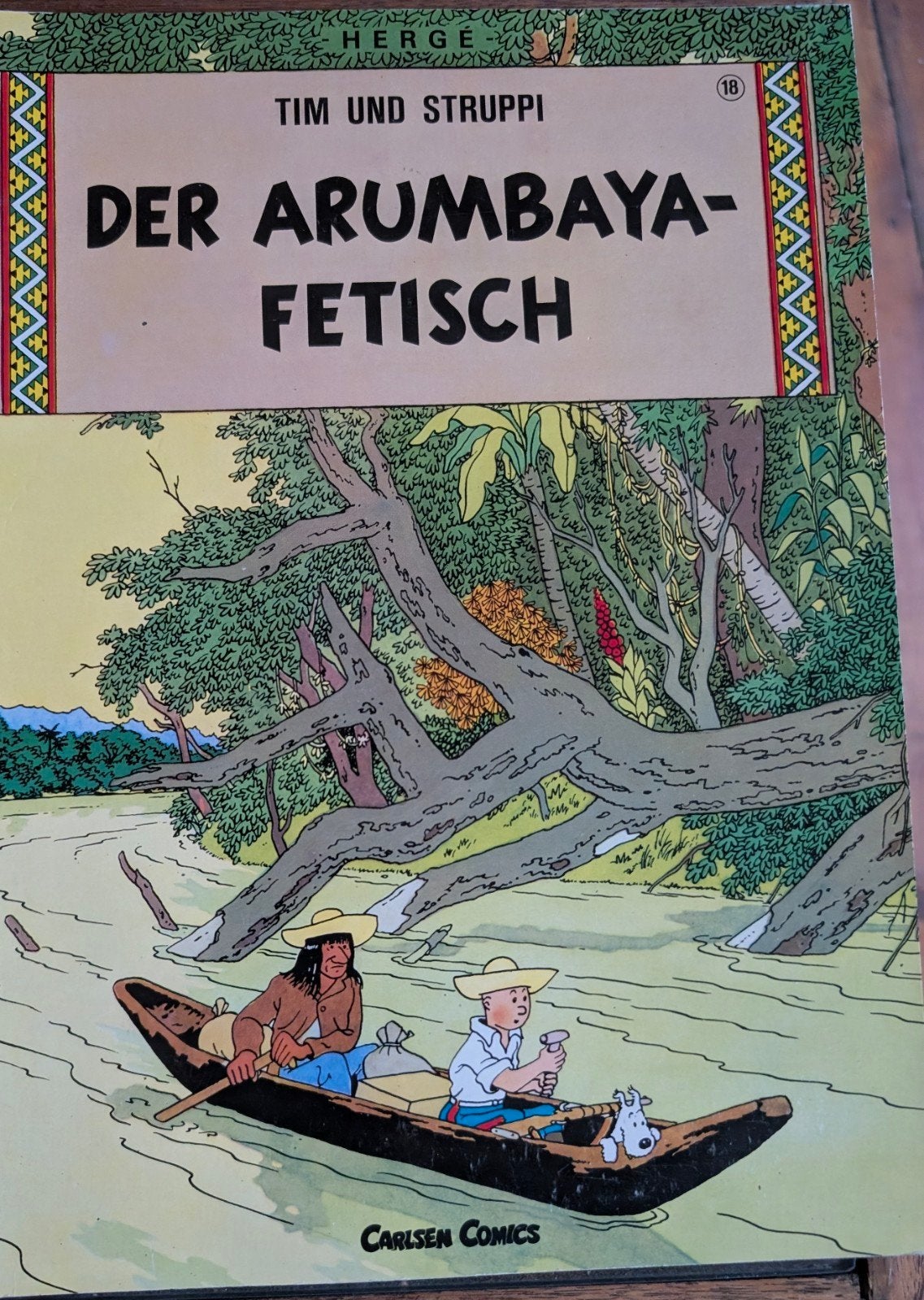 Der Arumbaya-Fetisch - Hergé, Une BD, Comme neuf, Enlèvement, Hergé.