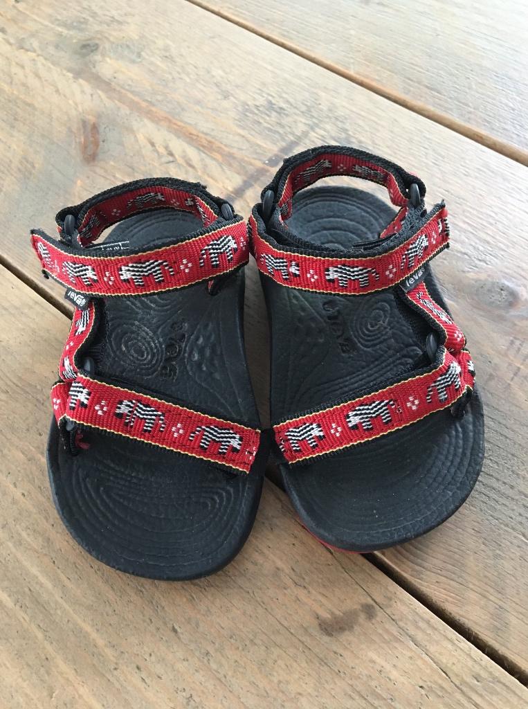 TEVA, sandalen zebra maat 20,5, Jongen of Meisje, Schoenen, Zo goed als nieuw, Teva