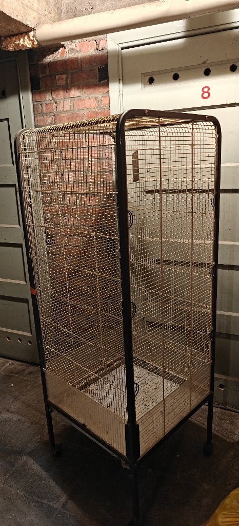Cage à oiseaux, Enlèvement ou Envoi, Comme neuf, Métal, Cage à oiseaux