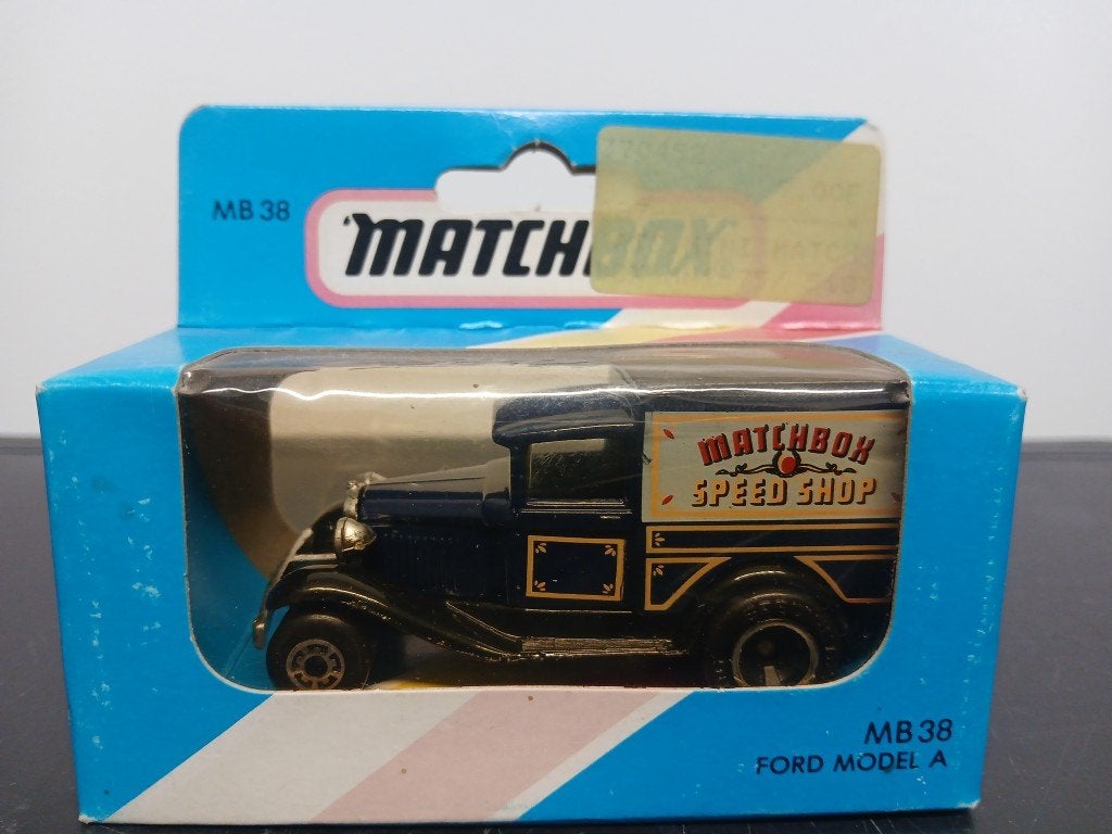 MODELAUTO LUCIFERDOOSJE MB38 FORD MODEL A, Ophalen of Verzenden, Zo goed als nieuw, Auto, Matchbox