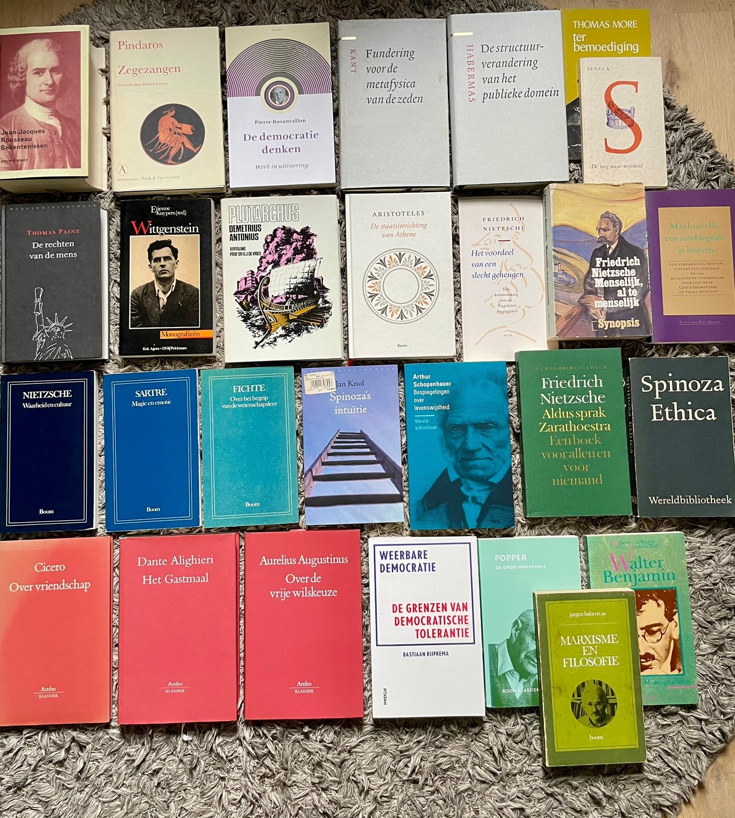 Collectie Wijsbegeerte en Geschiedenis, Boeken, Filosofie, Ophalen of Verzenden, Zo goed als nieuw