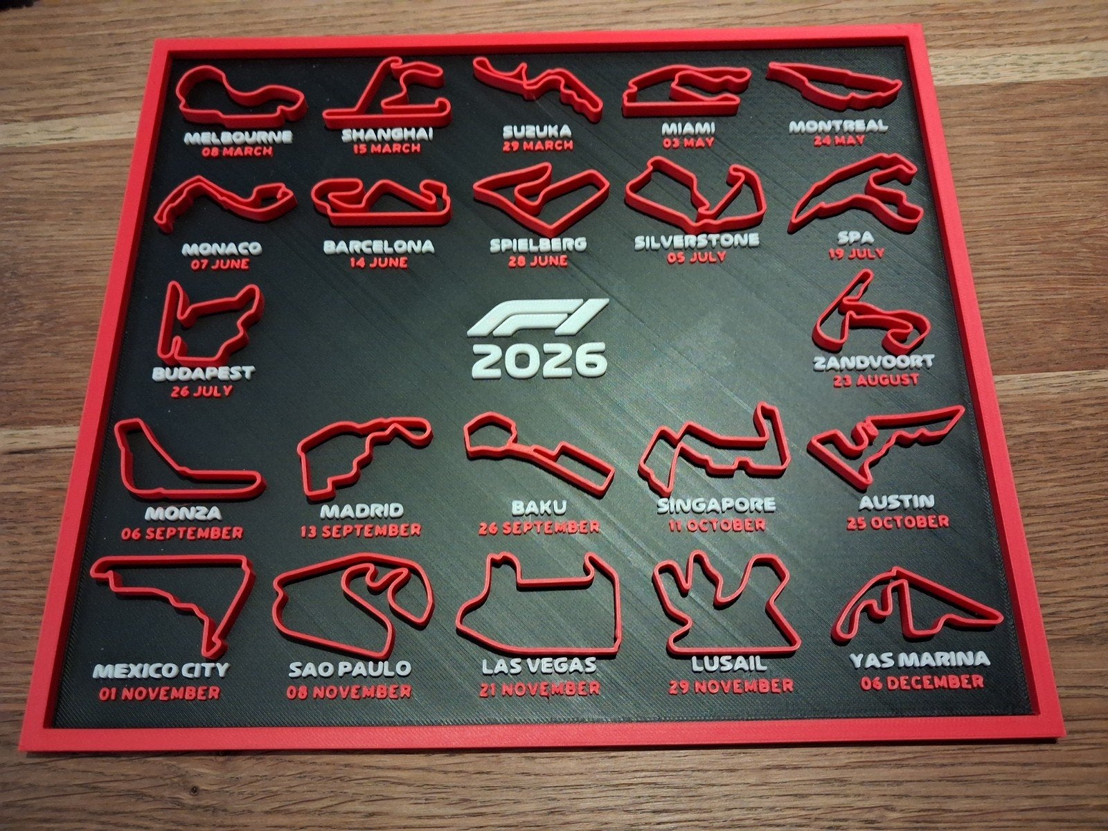 F1 CIRCUITS 2026, Hobby en Vrije tijd, Modelbouw | Auto's en Voertuigen, Ophalen of Verzenden