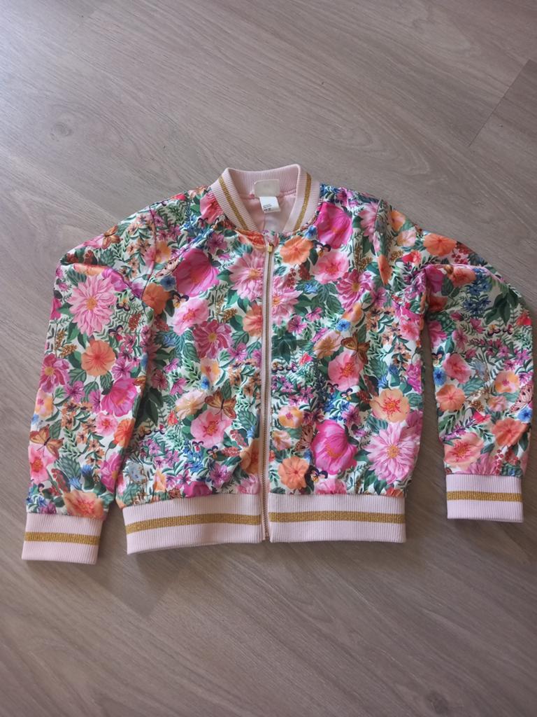 Jasje maat 140, Kinderen en Baby's, Kinderkleding | Maat 140, Ophalen, Meisje, H&M, Zo goed als nieuw