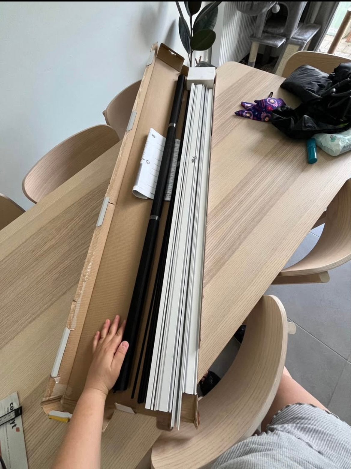Aluminium insectenhor scheufdeur, wit, Doe-het-zelf en Bouw, Ophalen, Overige materialen, Overige typen, Nieuw