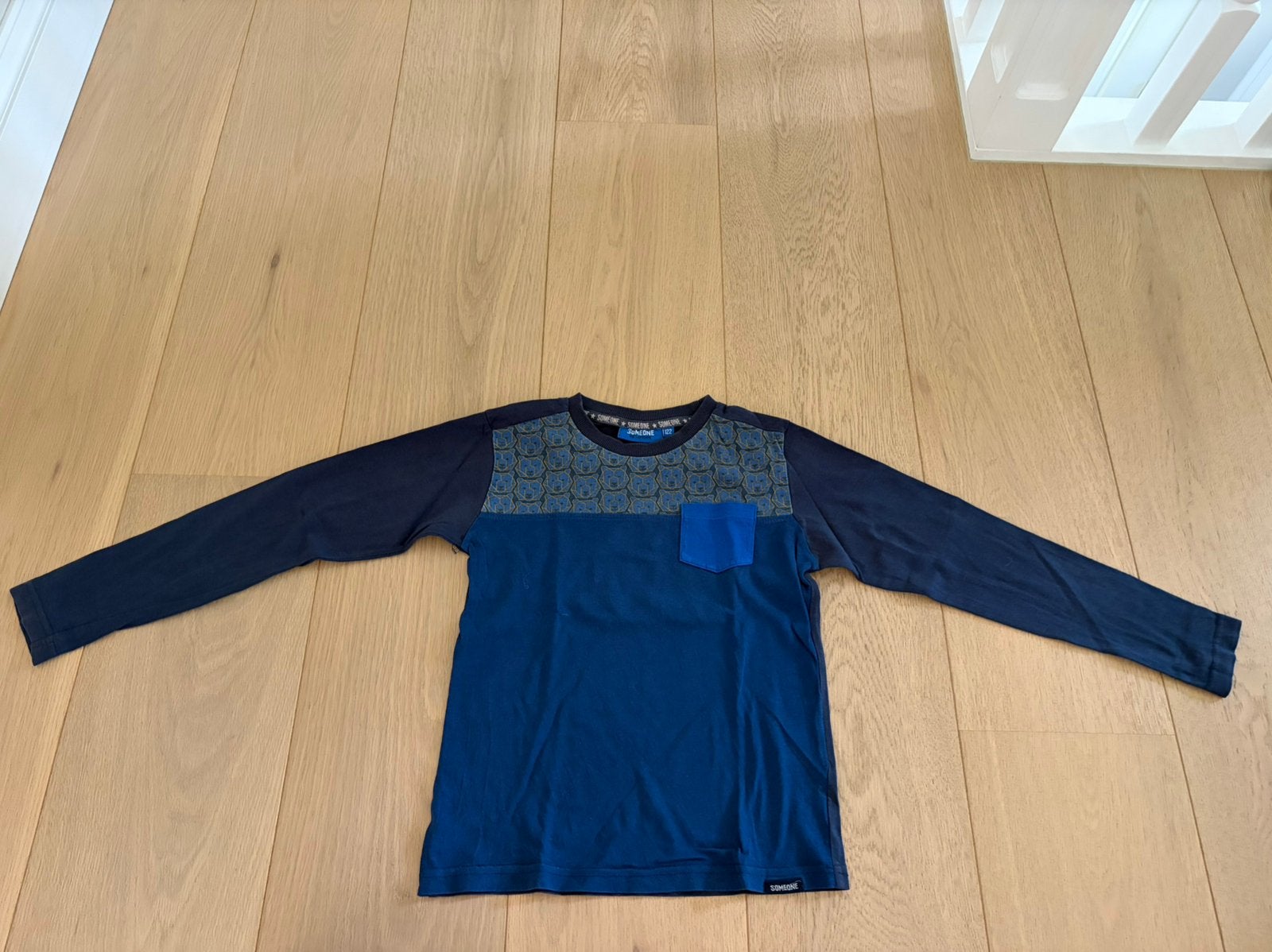 Longsleeve Someone maat 122, Kinderen en Baby's, Kinderkleding | Maat 122, Ophalen of Verzenden, Zo goed als nieuw, Jongen, Shirt of Longsleeve