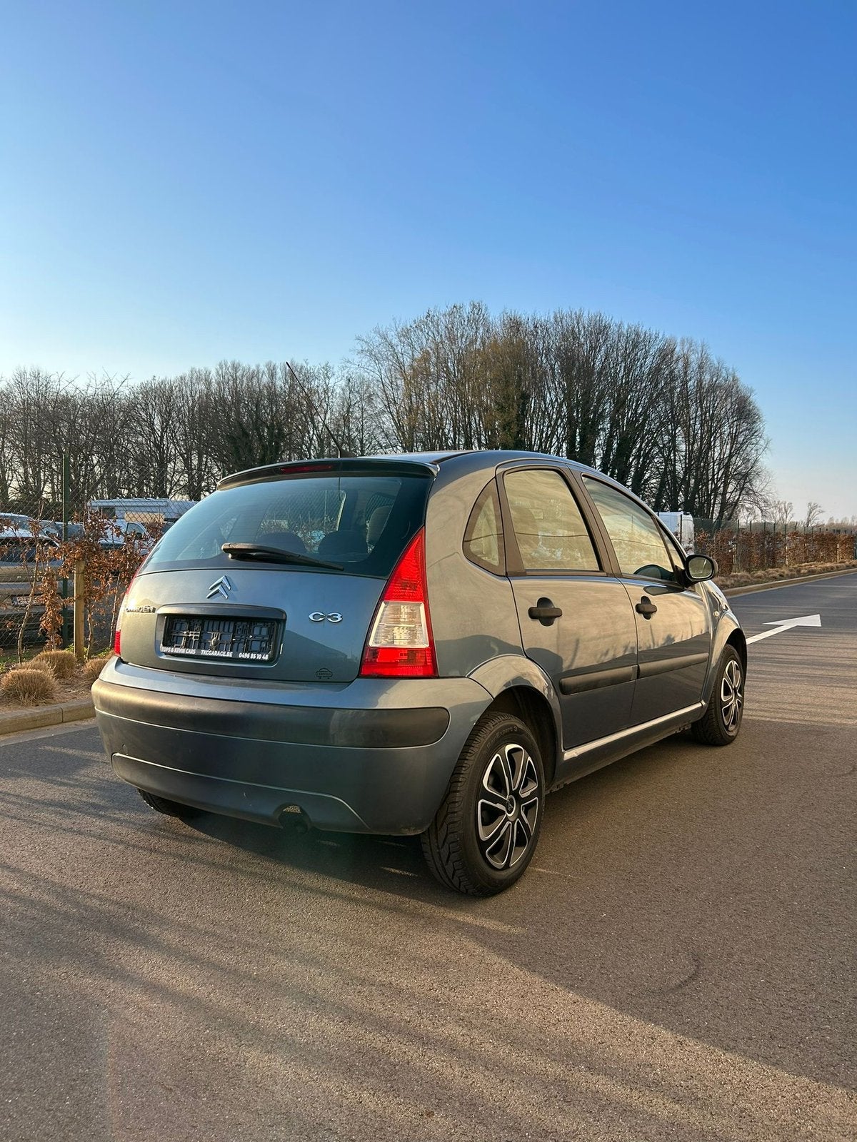 Citroen c3 1.1 44kw benzine bj2007 km146233 1jaar garantie, Bedrijf, Handgeschakeld, 5 deurs, Euro 4