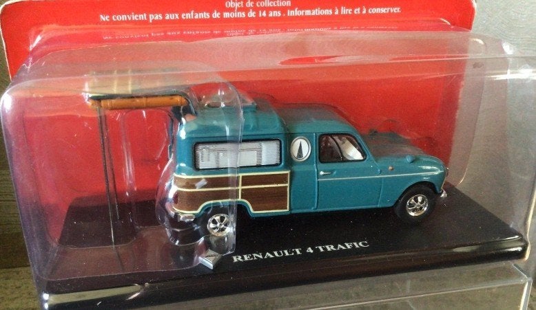 Camping-car Renault 4 Altra du film Trafic 1971 1:43 sous bl, Enlèvement ou Envoi