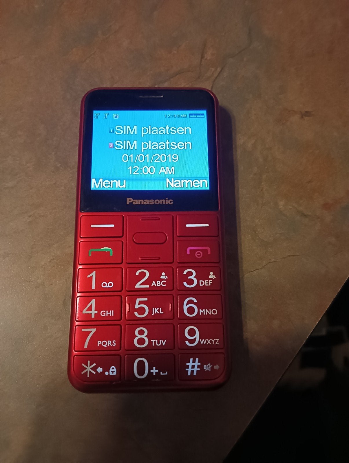 Gsm Panasonic met lader en doos, Enlèvement