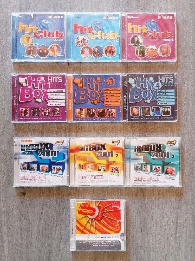 Lot CD's - Hitboxen, CD & DVD, CD | Dance & House, Enlèvement ou Envoi, Utilisé, Techno ou Trance