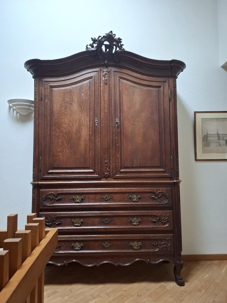 Kabinet Louis XV uit Luik rond 1750-1760, Antiek en Kunst, Ophalen