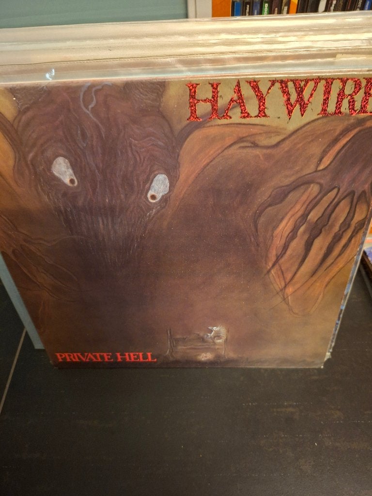 lp - haywire - private hell - vak 6, LP, Ophalen of Verzenden, Zo goed als nieuw, 12 inch