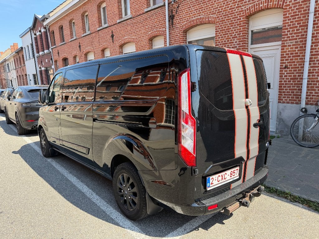 Ford transit custom, Auto's, Bestelwagens en Lichte vracht, Dealer onderhouden, Stof, 4 cilinders, Diesel