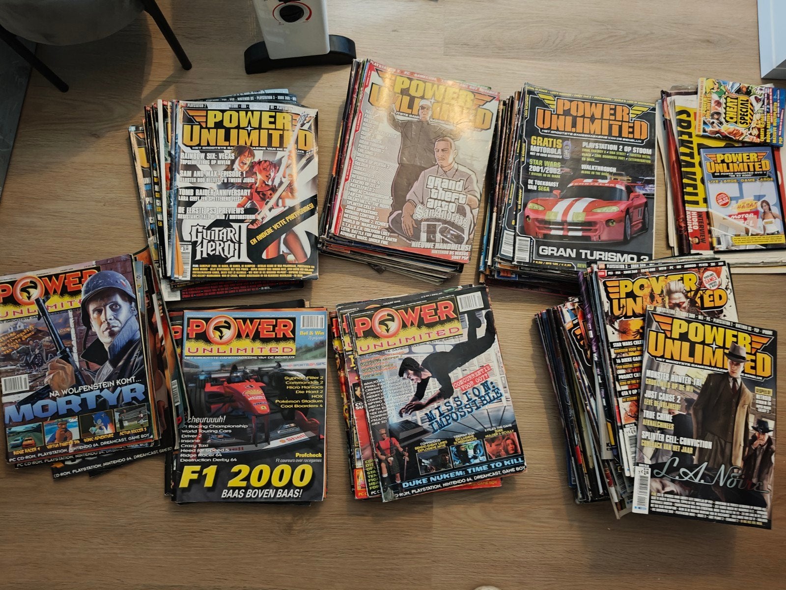 Power Unlimited Magazine 1998-2008 (>120 nummers), Enlèvement