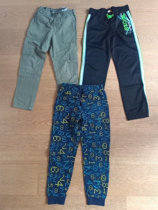 pantalon et jogging garçon - taille 134 (9 ans), Enfants & Bébés, Enlèvement, Utilisé, Garçon, Pantalon