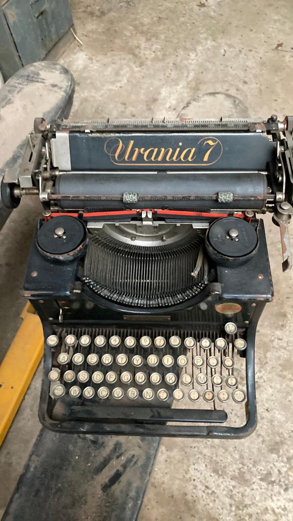 Typemachine, Ophalen, Gebruikt
