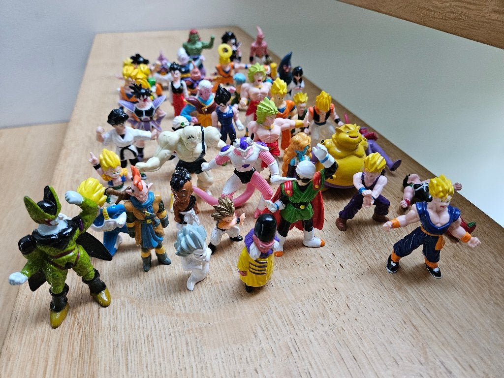 Lot de 45 figurines Dragon Ball Z - bs sta ab toys 1989, Collections, Enlèvement ou Envoi