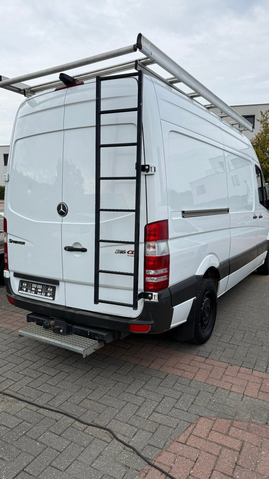 Sprinter 316 cdi euro 5 L2 H2, Auto's, Euro 5, Achterwielaandrijving, Zwart, 4 cilinders
