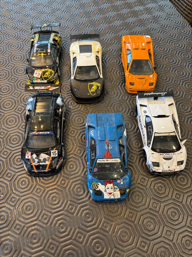 Différents types de Lamborghini en miniature 1/43, Hobby & Loisirs créatifs, Voitures miniatures | 1:43, Enlèvement ou Envoi, Utilisé