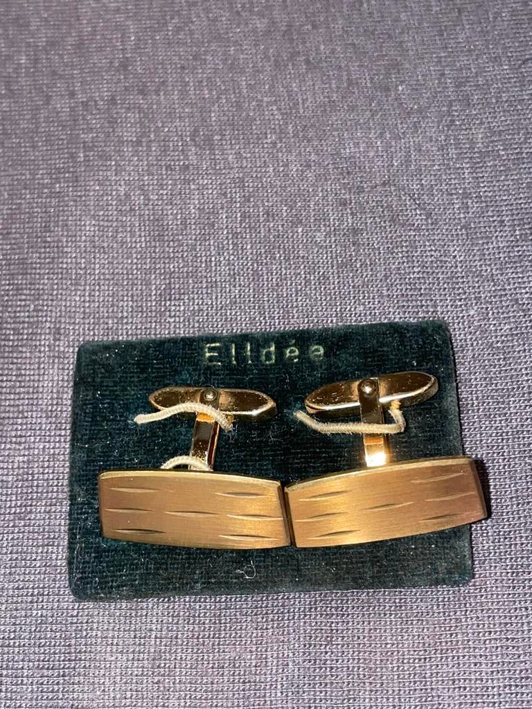 Gouden Manchetknopen antiek van elldée, Enlèvement ou Envoi, Comme neuf