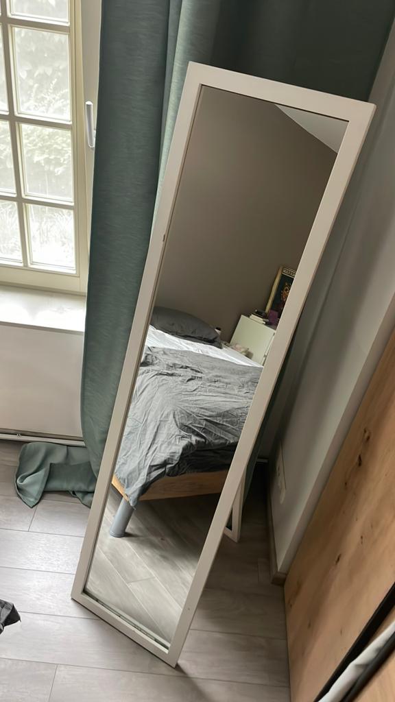 Staande spiegel ikea, Huis en Inrichting, Woonaccessoires | Spiegels, Ophalen, Gebruikt