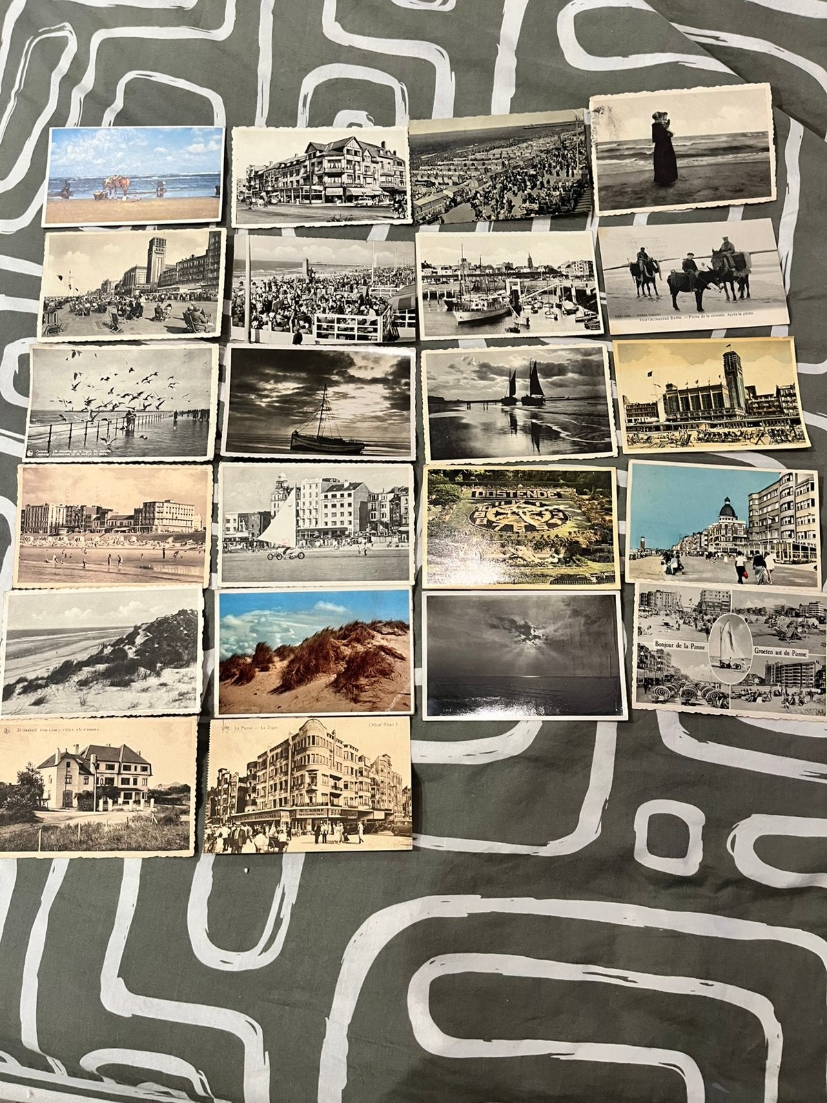 Lot carte postale mer du nord ancienne, Enlèvement ou Envoi
