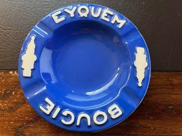 Vintage asbak Bougies Eyquem (beschadigd), Verzamelen, Rookartikelen, Aanstekers en Luciferdoosjes, Asbak, Ophalen