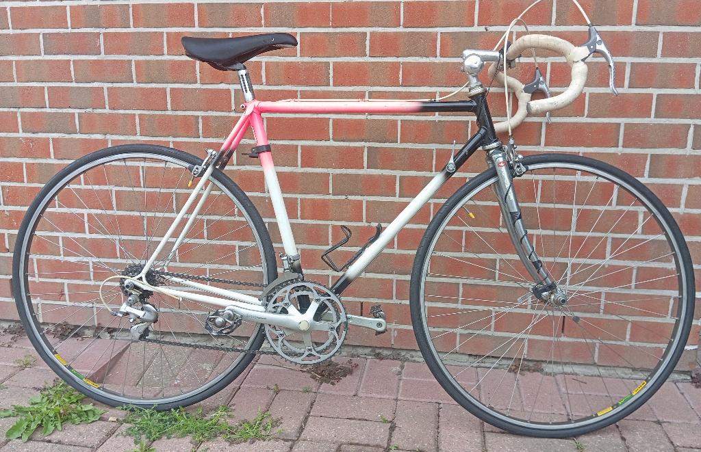 FLANDRIA 50 jaar oude stalen koersfiets rijklaar, Fietsen en Brommers, Fietsen | Racefietsen, Gebruikt, 10 tot 15 versnellingen
