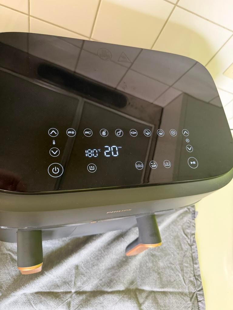 Te koop: Philips Dual Basket Airfryer met garantie, Electroménager, Équipement de traitement de l'air, Neuf, Enlèvement