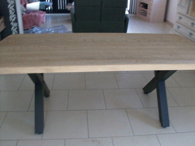 a vendre table en chene, Enlèvement, Comme neuf, Chêne, Chene