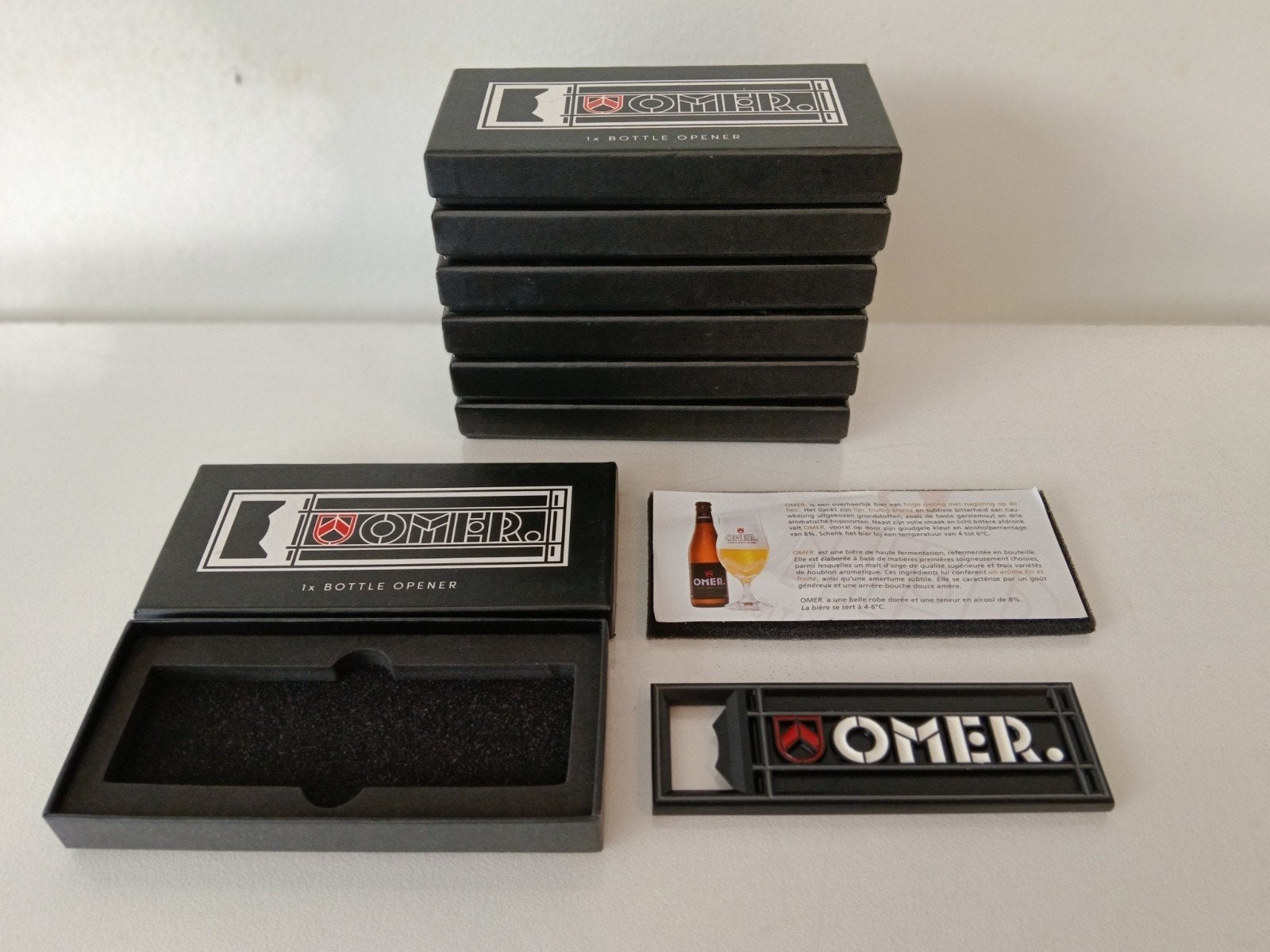 Omer flesopener, flessenopener, kroontjeswipper. Nieuw., Ophalen of Verzenden, Flesopener