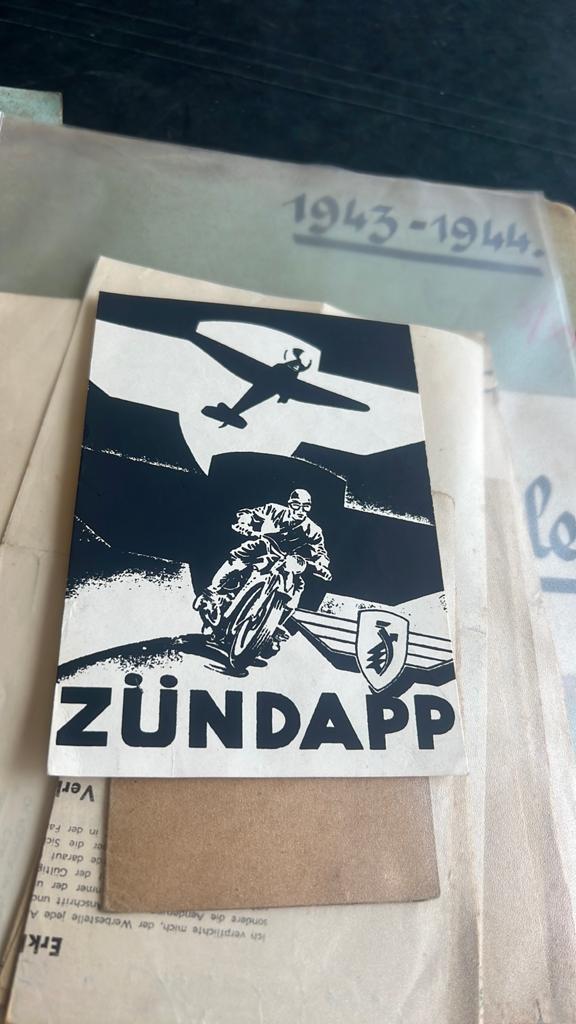Carte postale Zündapp pour la Deutsche Wehrmacht, Enlèvement ou Envoi