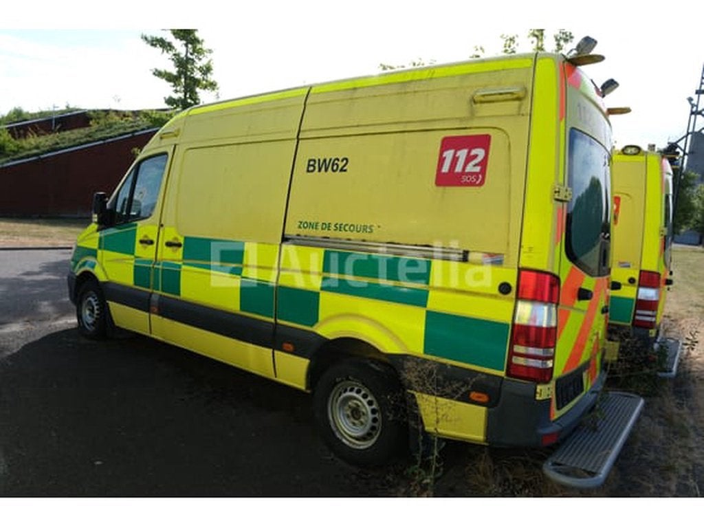 REF:A62 - Ambulance Mercedes-Benz Sprinter (2017-230.000 km-, Autos, Achat, Entreprise, Autres carburants, Mercedes-Benz